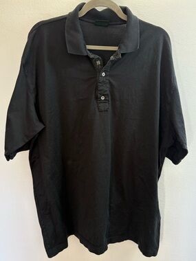 Bobby Jones Black Chevron Golf Shirt XXL